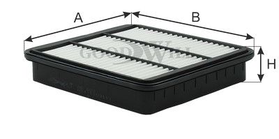 Фильтр воздушный TSN 91605