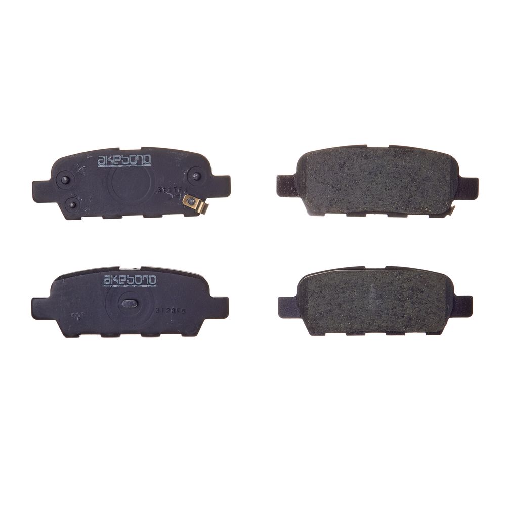 Колодки тормозные дисковые задние AKEBONO AN654WK