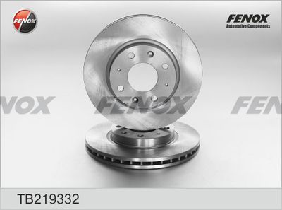 Диск тормозной передний FENOX TB219332