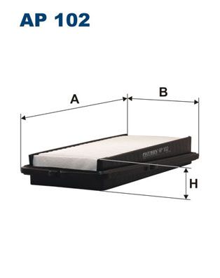 Фильтр воздушный FILTRON AP102