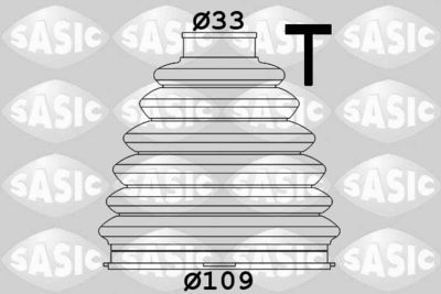 Пыльник ШРУС наружный SASIC 1900004
