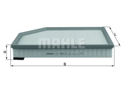 Фильтр воздушный MAHLE LX15912