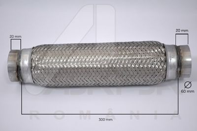 Гофра глушителя ASAM 67815