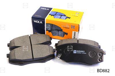Колодки тормозные дисковые HOLA BD882