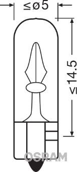Лампа OSRAM 2721