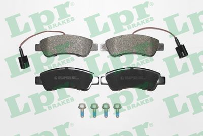 Колодки тормозные дисковые LPR 05P1902