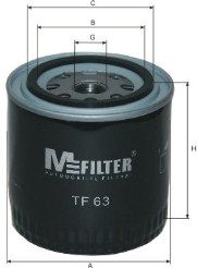 Фильтр масляный M-Filter TF63