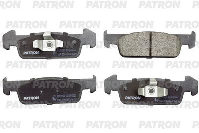 Колодки тормозные дисковые передние PATRON PBP1700