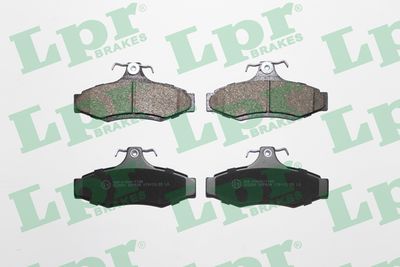 Колодки тормозные задние LPR 05P694