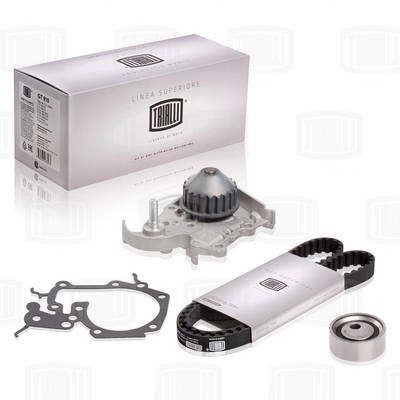 Ремень ГРМ зубчатый с водяным насосом и роликами комплект TRIALLI GT9901