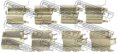 Комплект монтажный тормозных колодок FEBEST 0703JB416FKIT