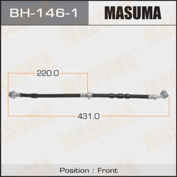 Шланг тормозной Masuma BH1461