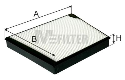 Фильтр салона MFILTER K9027