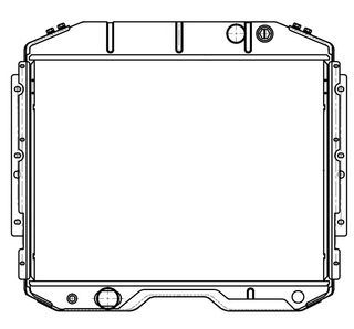 Радиатор охлаждения LUZAR LRC0339
