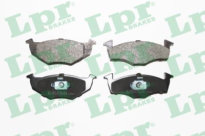Колодки тормозные передние LPR 05P638