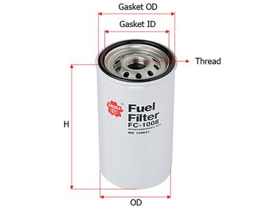 Фильтр масляный SAKURA FC1008