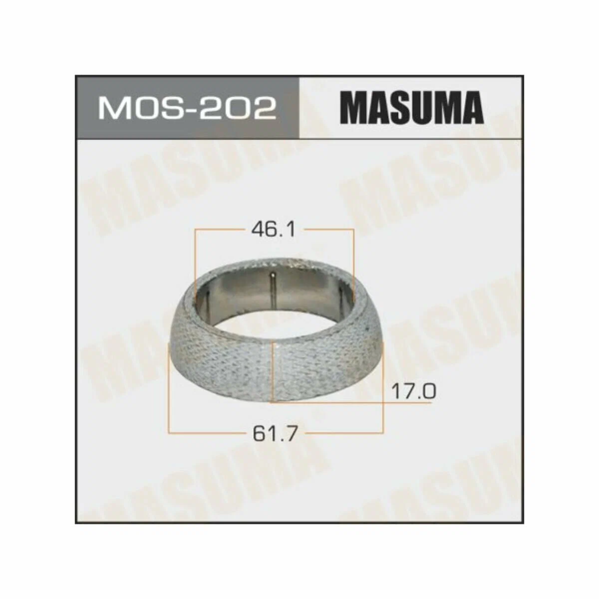 Кольцо глушителя Masuma MOS202