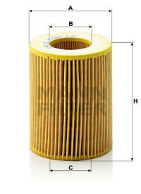 Фильтр масляный MANN-FILTER HU9254X