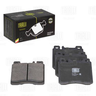 Колодки тормозные дисковые передние TRIALLI PF4281