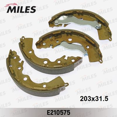 Колодки тормозные барабанные Miles E210575