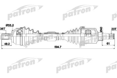 Привод PATRON PDS0382