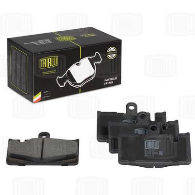 Колодки тормозные дисковые задние TRIALLI PF4110