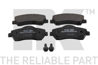 Колодки тормозные передние NK 221977