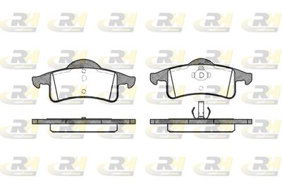 Колодки тормозные дисковые ROADHOUSE 275800