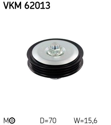 Ролик ремня приводного SKF VKM62013
