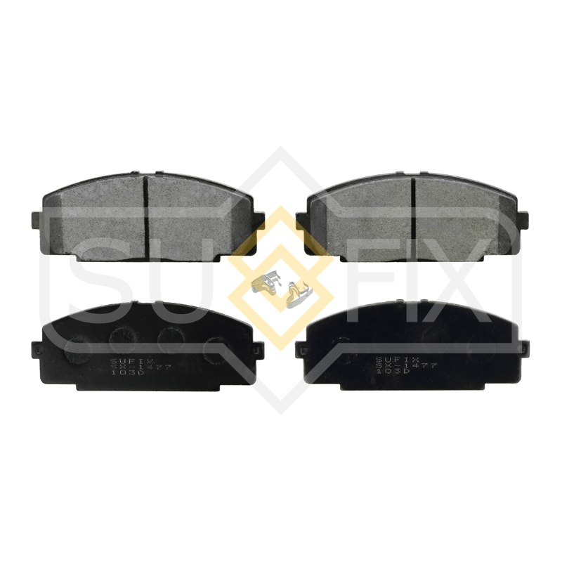 Колодки тормозные дисковые передние SUFIX SX1477