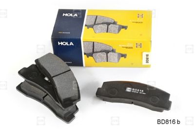 Колодки тормозные дисковые HOLA BD816