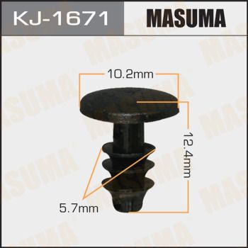 Клипса крепежная Masuma KJ1671
