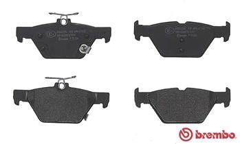 Колодки тормозные задние BREMBO P78026