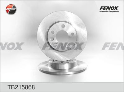 Диск тормозной задний FENOX TB215868