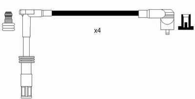 Комплект проводов зажигания NGK 8597