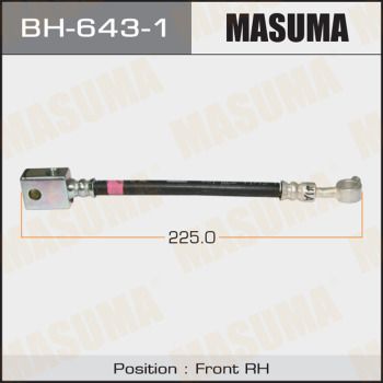 Шланг тормозной Masuma BH6431