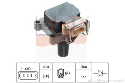 Катушка зажигания FACET 1970162S