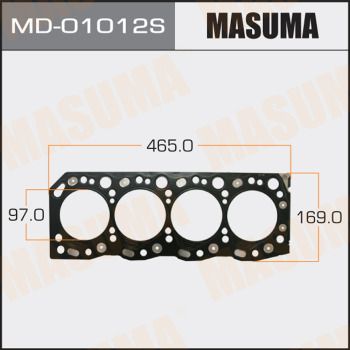 Прокладка ГБЦ Masuma MD01012S