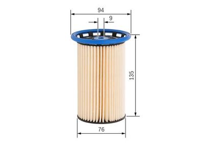 Фильтр топливный BOSCH F026402809