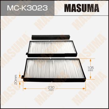 Фильтр салона Masuma MCK3023