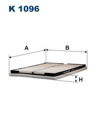 Фильтр салона FILTRON K1096