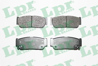 Колодки тормозные дисковые LPR 05P1504