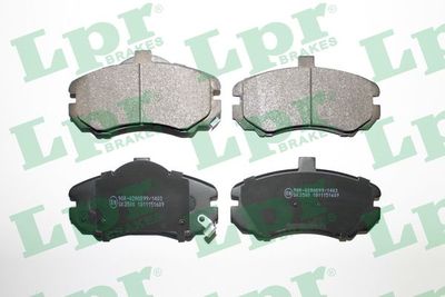 Колодки тормозные передние LPR 05P1609