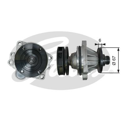 Насос водяной GATES WP0141