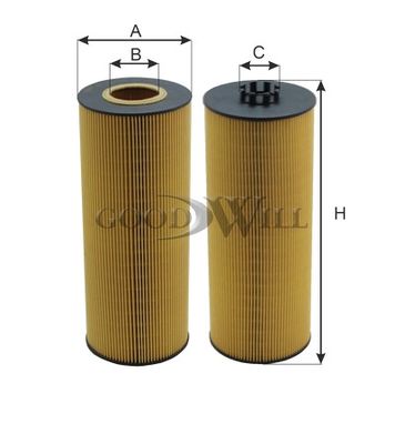 Фильтр масляный GOODWILL OG1035ECO