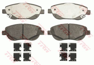 Колодки тормозные дисковые передние TRW GDB3511