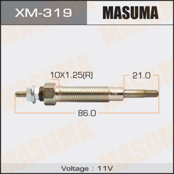 Свеча накаливания Masuma XM319