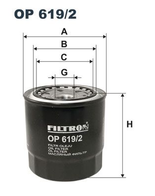 Фильтр масляный FILTRON OP6192