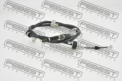 Трос стояночного тормоза левый FEBEST 2299PCSPORLH