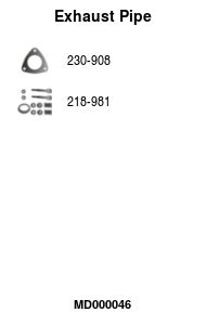 Труба приемная глушителя POLMOSTROW 19396